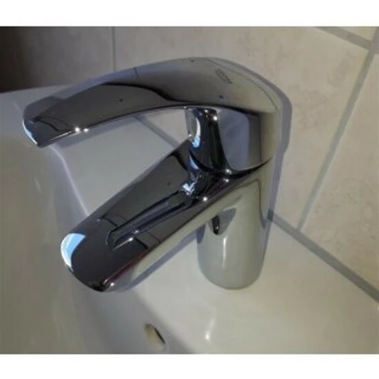 Grohe Eurosmart Einhand-Waschtischbatterie Mittelhoch Glatter Körper Chrom - 23324001 – Bild 6