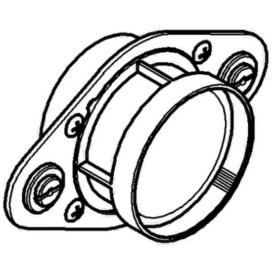 Grohe Grohmix Führungsplatte Mit Hebelabsperrung Für Thermostatbatterie Chrom - 47044000 – Bild 2