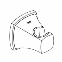 Grohe Grandera Wandbrausehalter Chrom/gold - 27969IG0