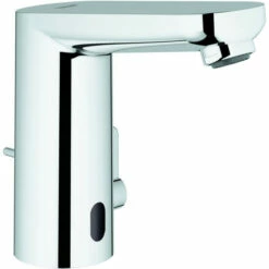 Grohe Infrarot-Elektronik CE EUROSMART DN 15, Für Waschtisch, Mit Zugstangen-Ablaufgarnitur 1 1/4" Chrom