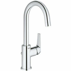 Grohe Start Flow Waschtischarmatur L-Size, Verchromt, Wasssersparend Und Mit Schwenkbarem Auslauf