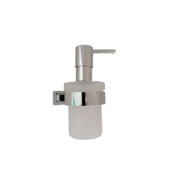 Grohe Seifenspender CUBE ESSENTIALS Mit Halter, Glas/Metall Chrom – Bild 3
