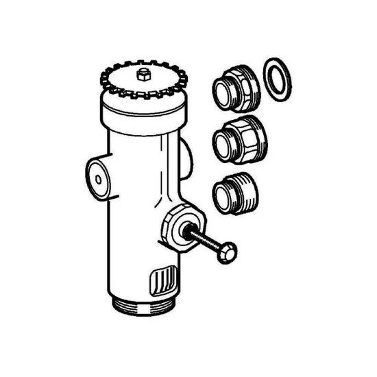 Grohe Austausch WC-Druckspüler Wandeinbau - 43996000 – Bild 2
